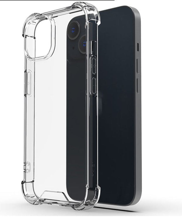 Apple IPhone 14 Plus Back Cover Transparent Soft Silicone Crystal Clear Case For Apple Mobiles