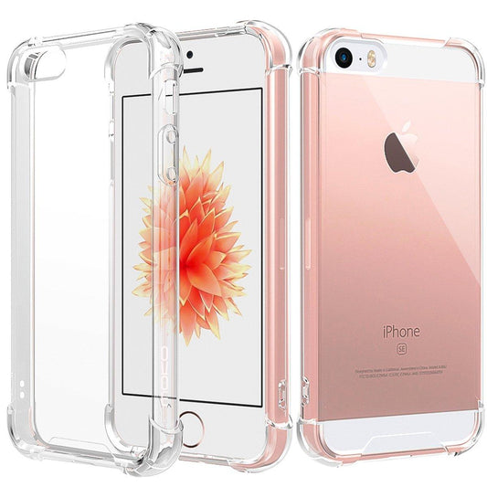 Apple IPhone 5 Back Cover Transparent Soft Silicone Crystal Clear Case For Apple Mobiles